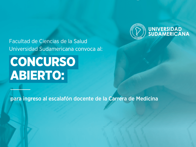 Concurso abierto para ingreso al escalafón docente de la Carrera de